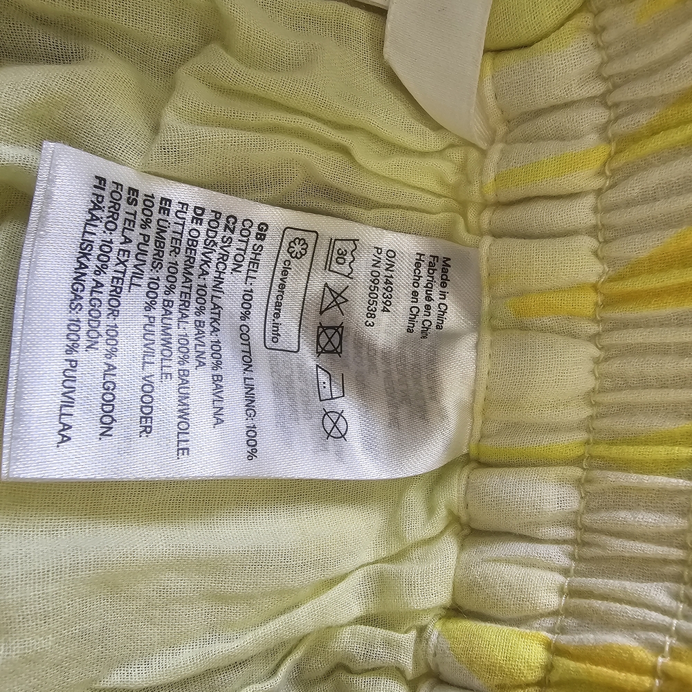 H&M Yellow Floral Set Top & Skirt - Picture 7 of 11